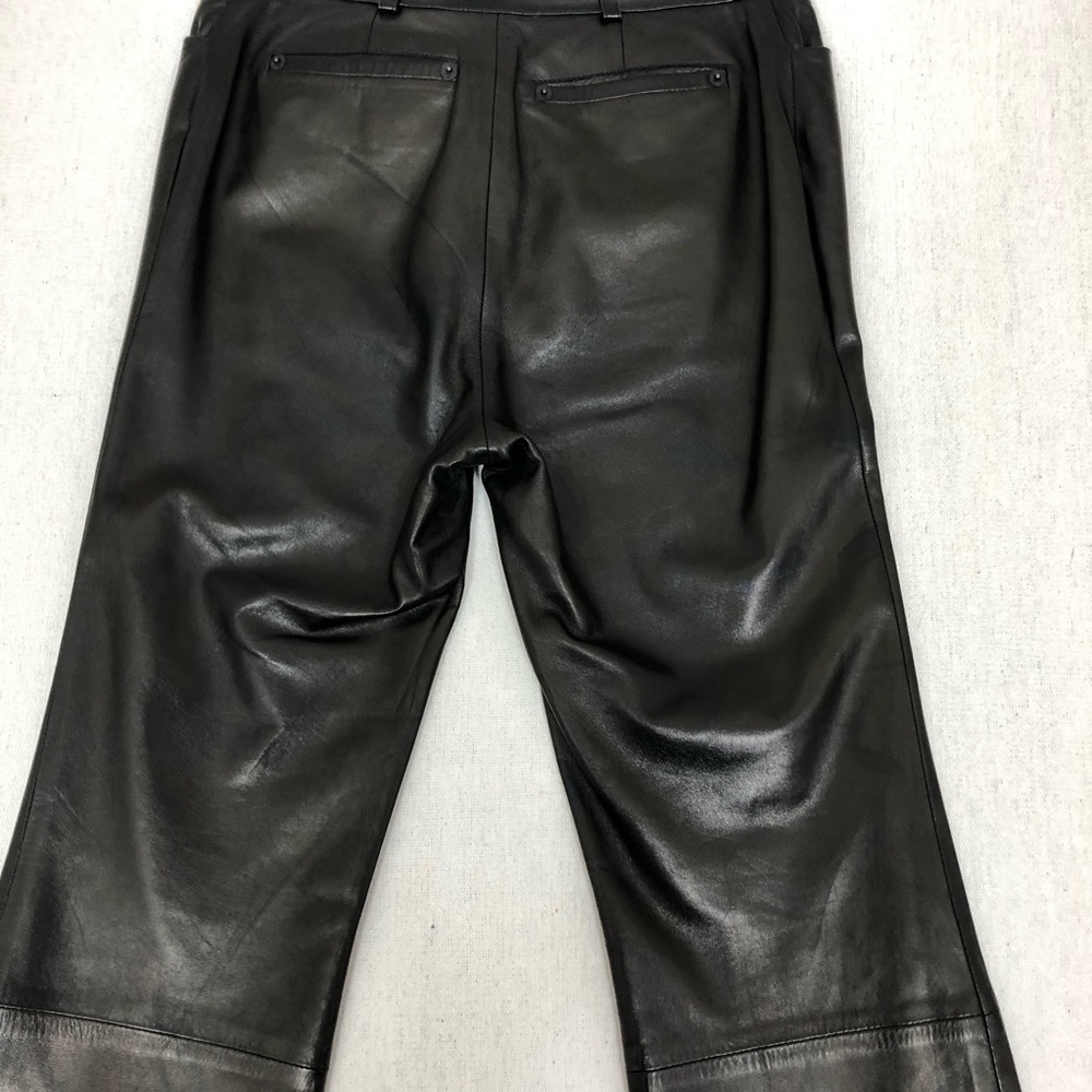 Gucci Black Leather Pants - Picture 7 of 8
